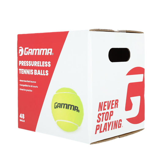 GAMMA Sports Pressureless Practice Tennis Balls - 48-Pack