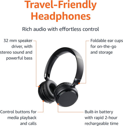 Bluetooth Headphones Wireless with Microphone