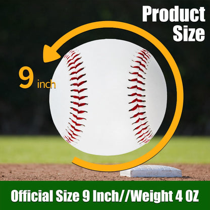 Official Size Practice Training Baseballs 12 Balls